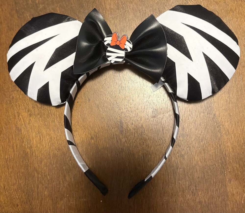 Disney Minnie Mouse Mummy Halloween Ears Headband
